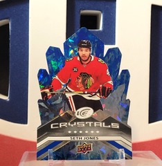 Seth Jones 2021-22 - Ice Crystals Ud Ice Upper Deck